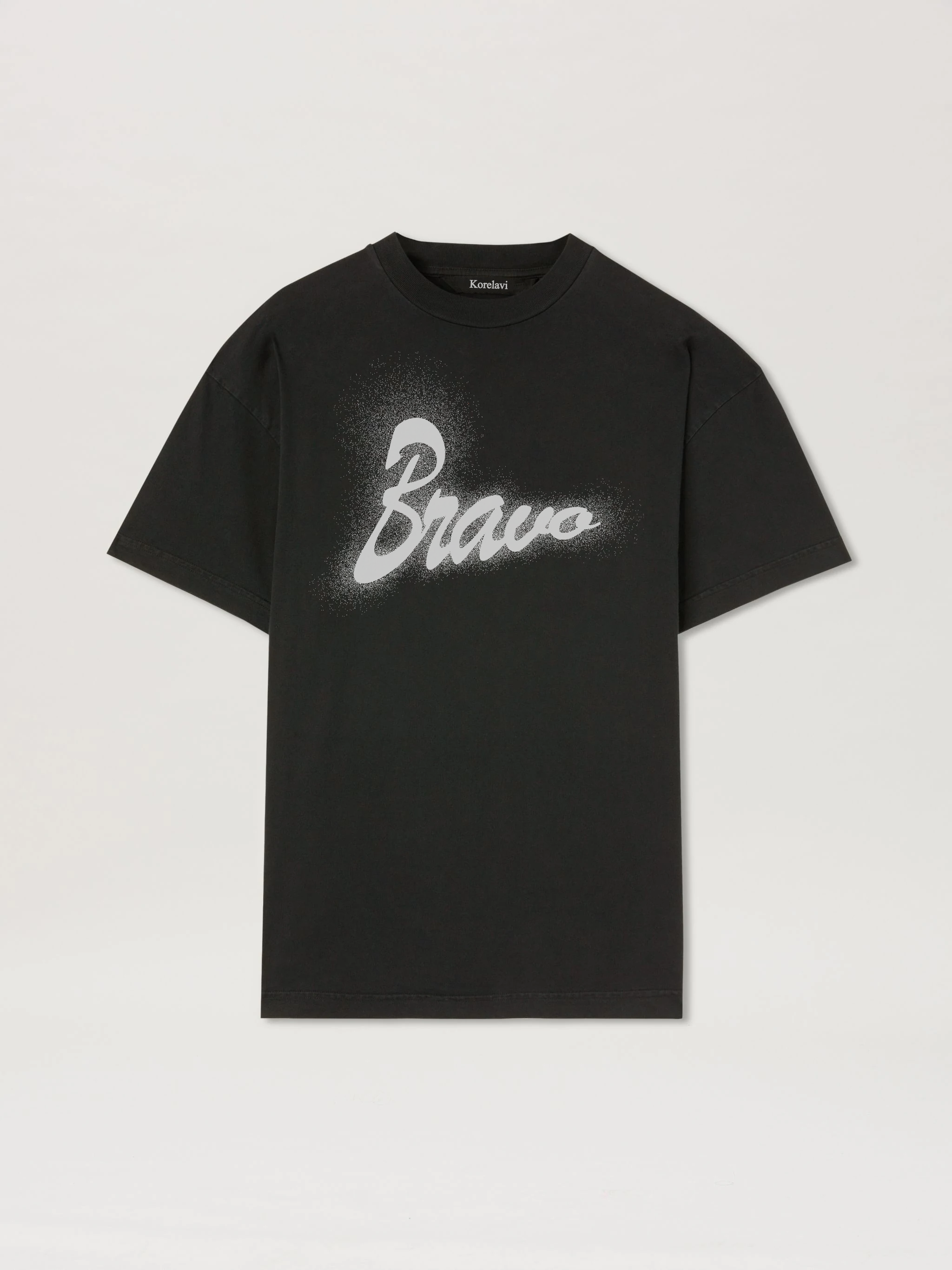 BRAVO paint spray effect T-shirt