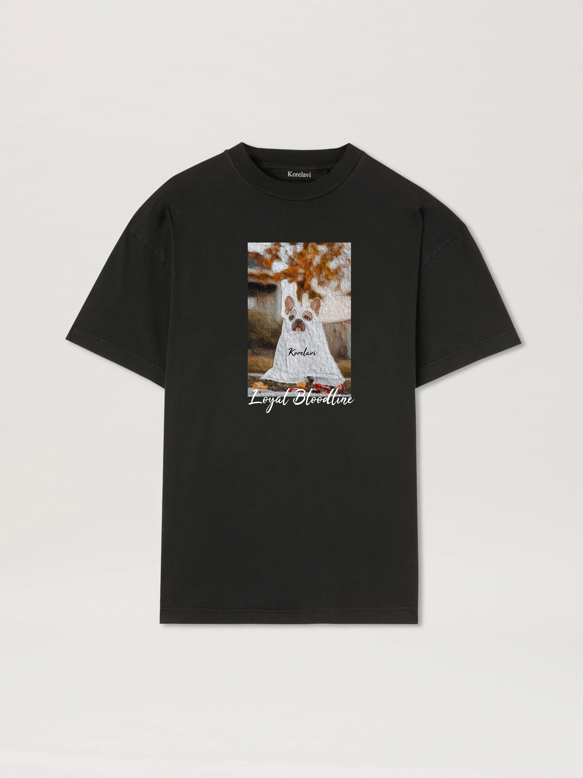 KUSO Dog T-Shirt in black